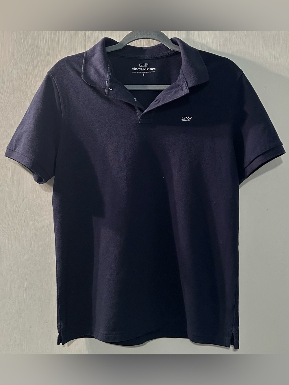 Vineyard Vines Men's Navy Polo Shirt Size S